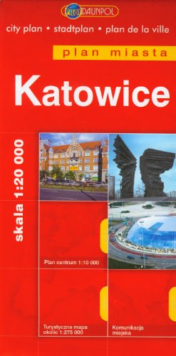 Imagen de archivo de Katowice plan miasta a la venta por Buchpark