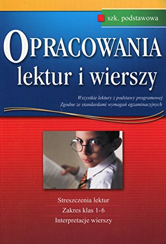 Stock image for Opracowania lektur i wierszy szkola podstawowa for sale by AwesomeBooks