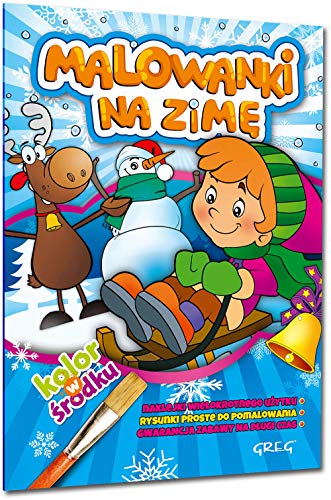 Imagen de archivo de Malowanki na zim? (MALOWANKI Z KOLOROWYM WZOREM) a la venta por WorldofBooks