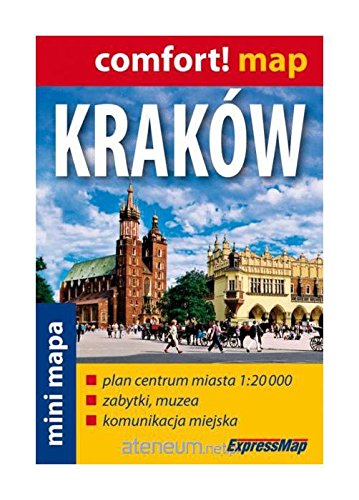 9788375463583: Comfort! map KrakĂłw - plan centrum 1:20 000 [KSIĄĹťKA]