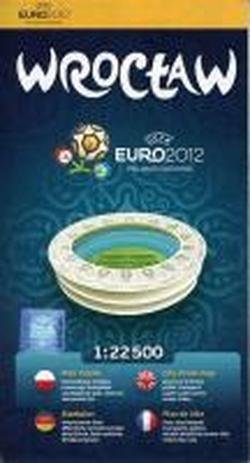 9788375463934: Wroclaw 1:22 500 Euro 2012 Paper map