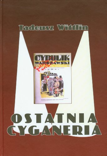 Imagen de archivo de Ostatnia cyganeria a la venta por WorldofBooks