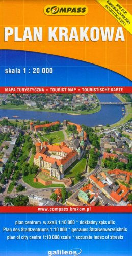 9788376051819: Plan Krakowa mapa turystyczna