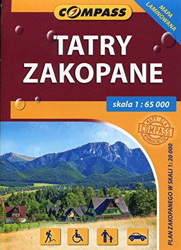 9788376051901: Tatry Zakopane mapa turystyczna 1:65 000