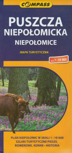 9788376053578: Puszcza Niepolomicka Niepolomice 1:35 000: Mapa turystyczna