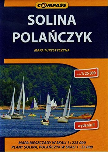 9788376053783: Solina Polańczyk Mapa turystyczna 1:25 000