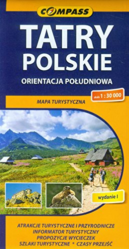 9788376054537: Tatry Polskie orientacja południowa mapa turystyczna 1:30 000