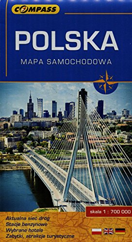 Stock image for Polska mapa samochodowa 1:700 000 for sale by WorldofBooks