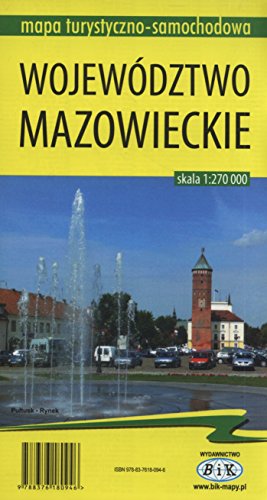 9788376180946: Wojewdztwo mazowieckie 1:270 000