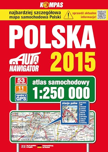 9788377057384: Polska Atlas samochodowy 1:250 000