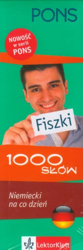 9788377154274: Pons Fiszki 1000 slow Niemiecki na co dzien