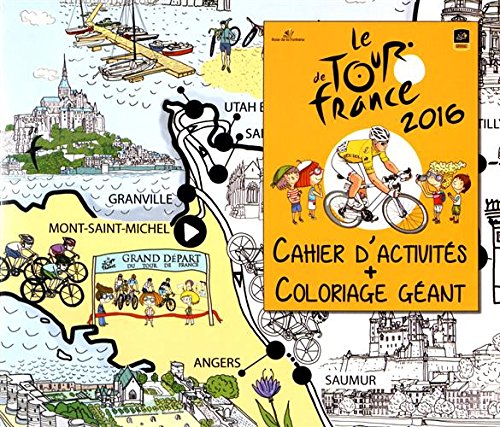 Imagen de archivo de Le Tour de France: Cahier d'activit s + coloriage g ant a la venta por WorldofBooks