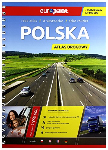 Imagen de archivo de Polska atlas drogowy skala 1:250:000 a la venta por medimops
