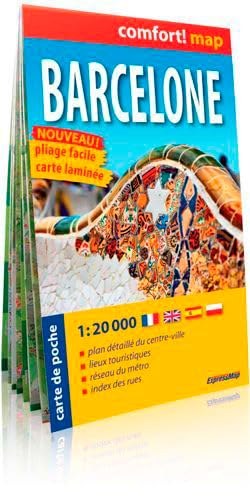 9788380460935: Barcelone 1/20.000 (Comfort !Map, Poche) (FIN DE SERIE)