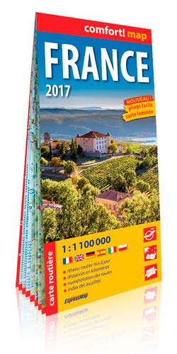 Beispielbild fr France 2017 1/1M1 (Comfort !Map, Lamin e) zum Verkauf von WorldofBooks