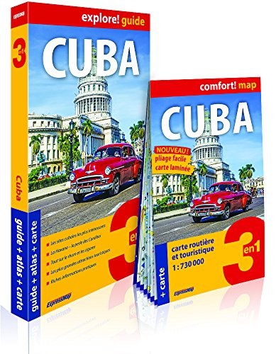 Beispielbild fr Cuba : Guide + Atlas + Carte 1/730 000 zum Verkauf von medimops