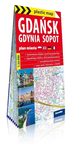 Stock image for Plastic map Gda?sk, Gdynia, Sopot 1:26 000 for sale by medimops