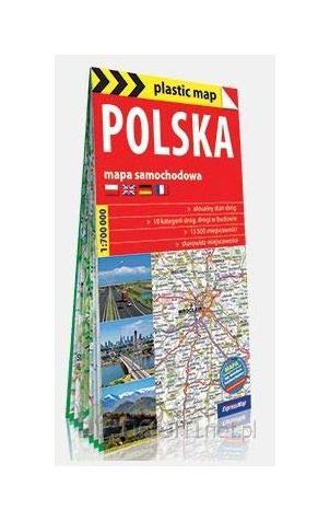 9788380466920: Polska 1:700 000 mapa samochodowa