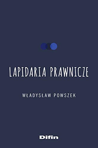 Beispielbild fr Lapidaria prawnicze zum Verkauf von Buchpark