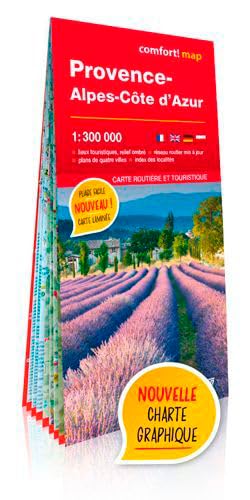 Beispielbild fr Provence-Alpes-Cte D'Azur 1/300.000 (Care Grand F zum Verkauf von medimops