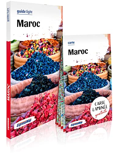 Stock image for Maroc : Guide Et Carte Lamine for sale by RECYCLIVRE