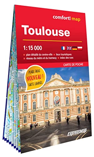 Beispielbild fr Toulouse 1/15.000 (carte lamine format poche - plan de ville) zum Verkauf von medimops