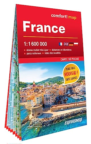 Beispielbild fr France 1/1.600.000 (carte format poche lamine) zum Verkauf von medimops