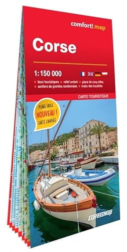 Beispielbild fr Corse 1/150.000 (carte grand format lamine) zum Verkauf von medimops