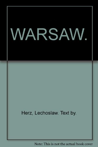Stock image for WARSAW. for sale by Cambridge Rare Books