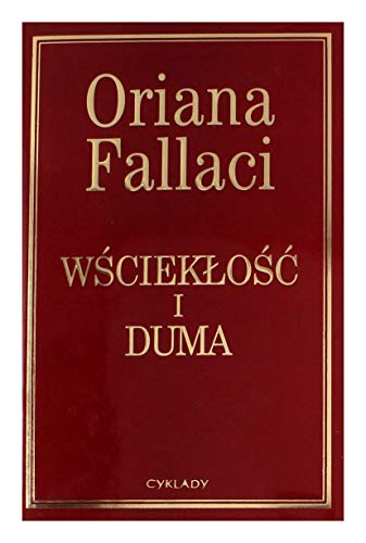 Stock image for Wscieklosc i duma for sale by WorldofBooks