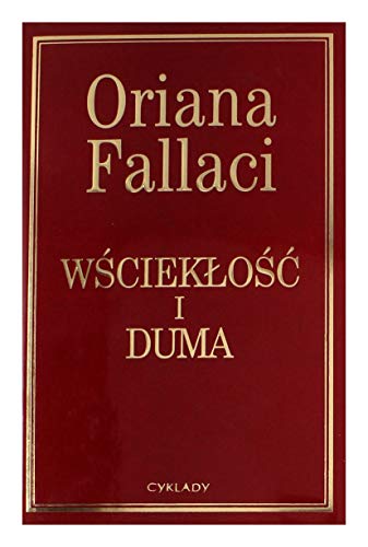 Stock image for Wscieklosc i duma for sale by Polish Bookstore in Ottawa