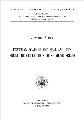 9788386956500: Egyptian Scarabs and Seal Amulets From the Collection of Sigmund Freud