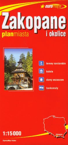 Stock image for Zakopane i okolice plan miasta 1:15 000 for sale by medimops