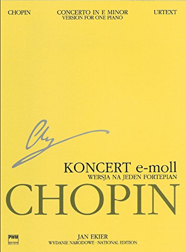 Stock image for CONCERTO IN E MINOR OP.11 1 PIANO VERSION WN A. XIIIA VOL.13 URTEXT CHOPIN NATIONAL Format: Paperback for sale by INDOO