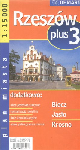 9788389472274: Rzeszw plus 3 1:15 000 plan miasta