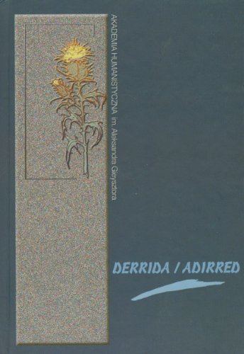 9788389709905: Derrida / Adirred