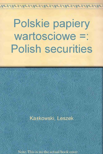 9788390069562: Polskie papiery wartościowe