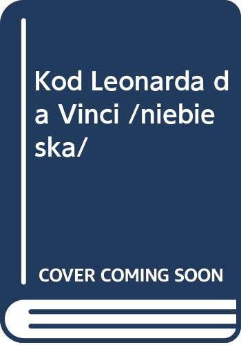 Stock image for Kod Leonarda da Vinci /niebieska/ for sale by Decluttr