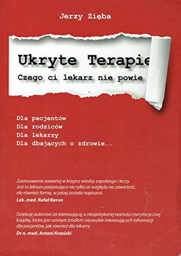 Imagen de archivo de Ukryte terapie a la venta por Jenson Books Inc