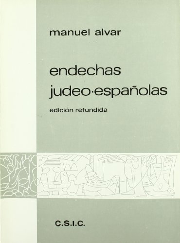 Imagen de archivo de ENDECHAS JUDEO-ESPAOLAS a la venta por Zilis Select Books
