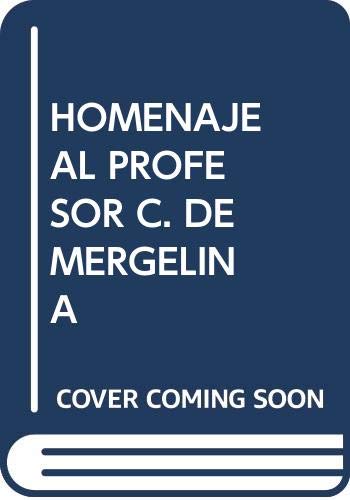 Stock image for Homenaje al profesor Cayetano de Mergelina for sale by Iridium_Books