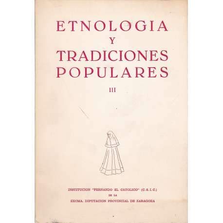 Imagen de archivo de Etnologa y tradiciones populares. (CElas, Luis Vicente a la venta por Iridium_Books