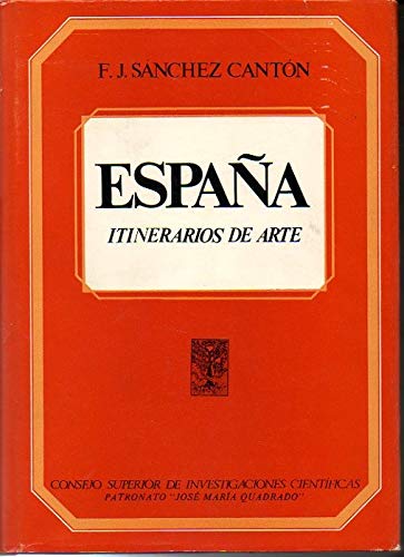 Imagen de archivo de Espan~a, itinerarios de arte (Spanish Edition) a la venta por dsmbooks