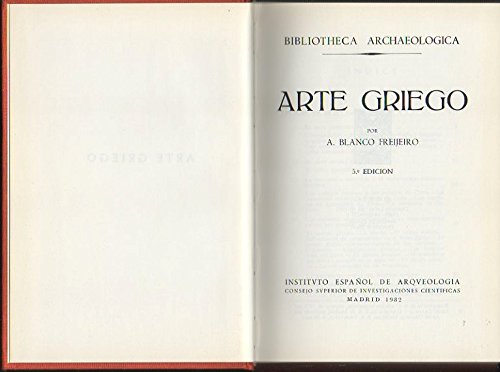 Stock image for Arte Griego for sale by Hamelyn