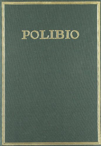 Imagen de archivo de HISTORIAS POLIBIO. VOL. I/1 a la venta por Siglo Actual libros