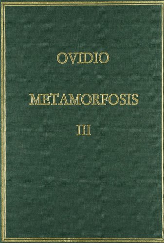 9788400056162: Metamorfosis. Vol. III, Libros XI-XV: 3 (Alma Mater)