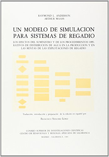 Imagen de archivo de Un modelo de simulacion para sistemas de regadio: Efectos del suministro y de los procedimientos operativos de distribucion de agua (Spanish Edition) a la venta por Zubal-Books, Since 1961