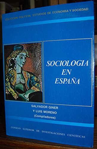 Imagen de archivo de Sociologa en Espaa a la venta por LibroUsado | TikBooks