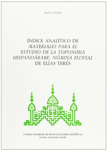 Imagen de archivo de INDICE ANALITICO DE "MATERIALES PARA EL ESTUDIO DE a la venta por Iridium_Books