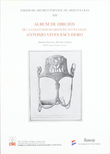Imagen de archivo de ALBUM DE DIBUJOS DE LA COLECCION DE BRONCES ANTIGUOS DE ANTONIO VIVES ESCUDERO a la venta por Prtico [Portico]